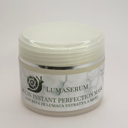 Mucin Instant Perfection Mask con Ossido di Zinco,Centella Asiatica Vitamina E, Camomilla, Calendula e Allantoina