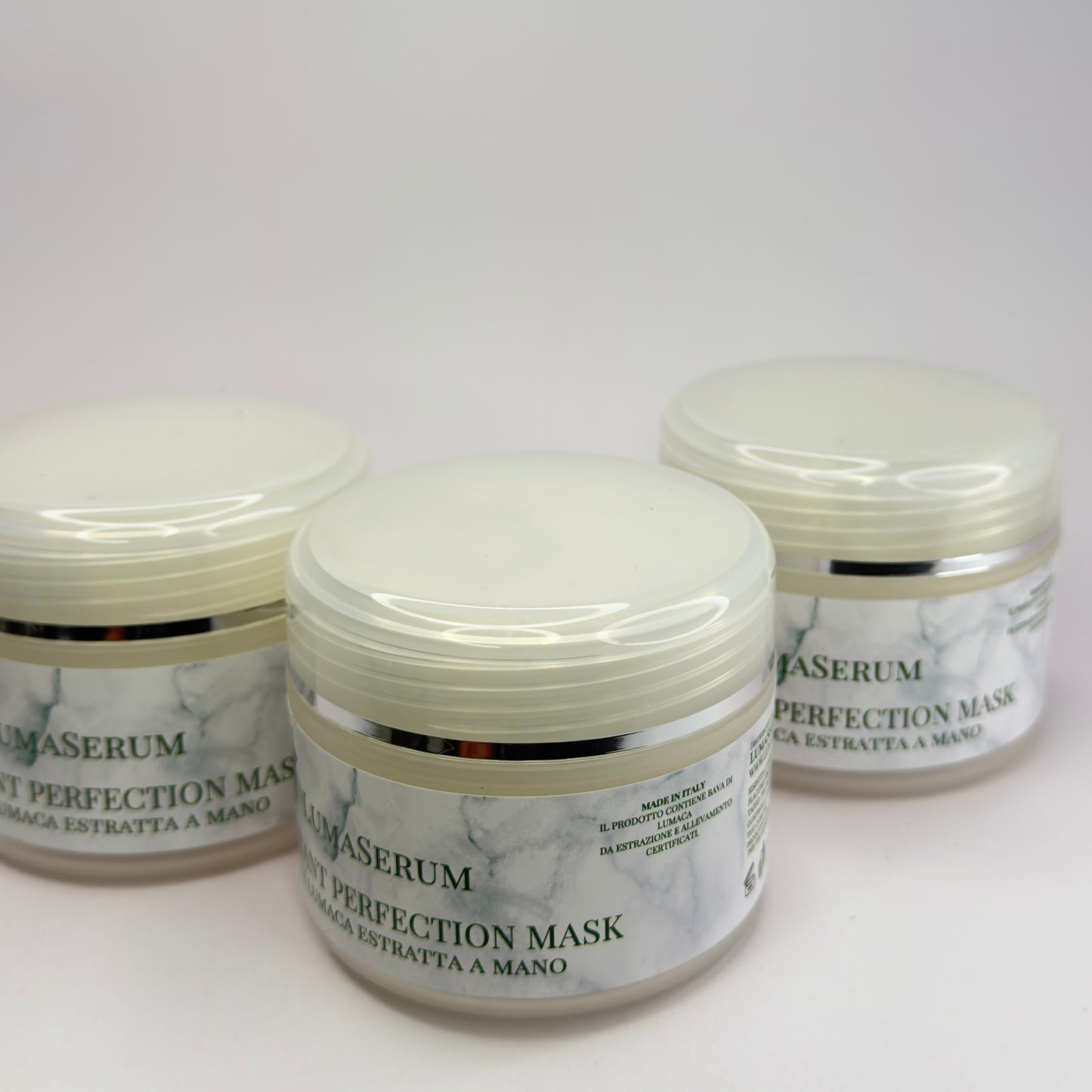 Mucin Instant Perfection Mask con Ossido di Zinco,Centella Asiatica Vitamina E, Camomilla, Calendula e Allantoina