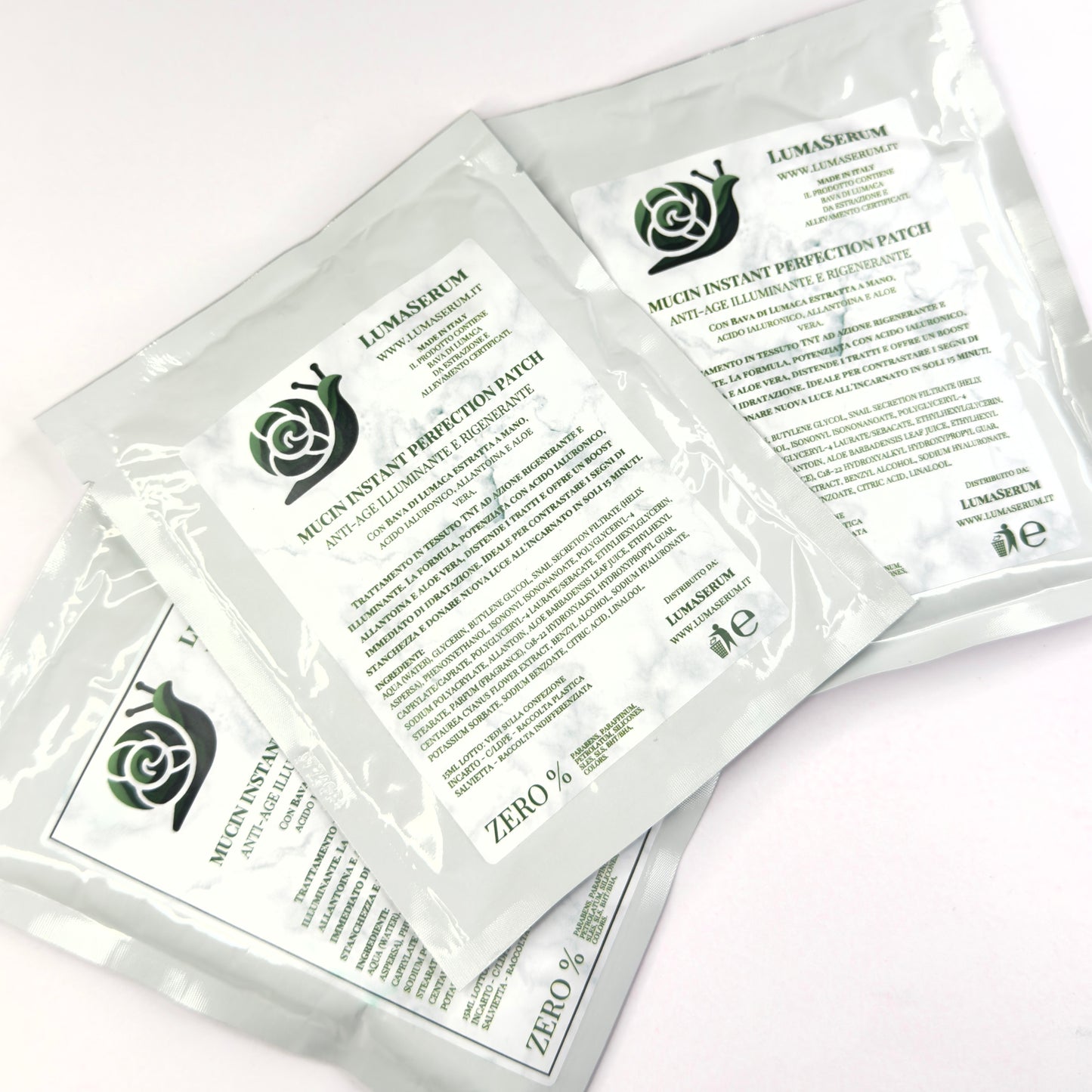 Mucin Instant Perfection Patch con Aloe, Allantoina, Acido Ialuronico e Fiordaliso