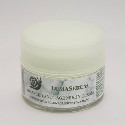 Advanced Anti-Age Mucin Cream con 5 oli nobili, Vitamina C & E, Aloe Vera e Acido Ialuronico