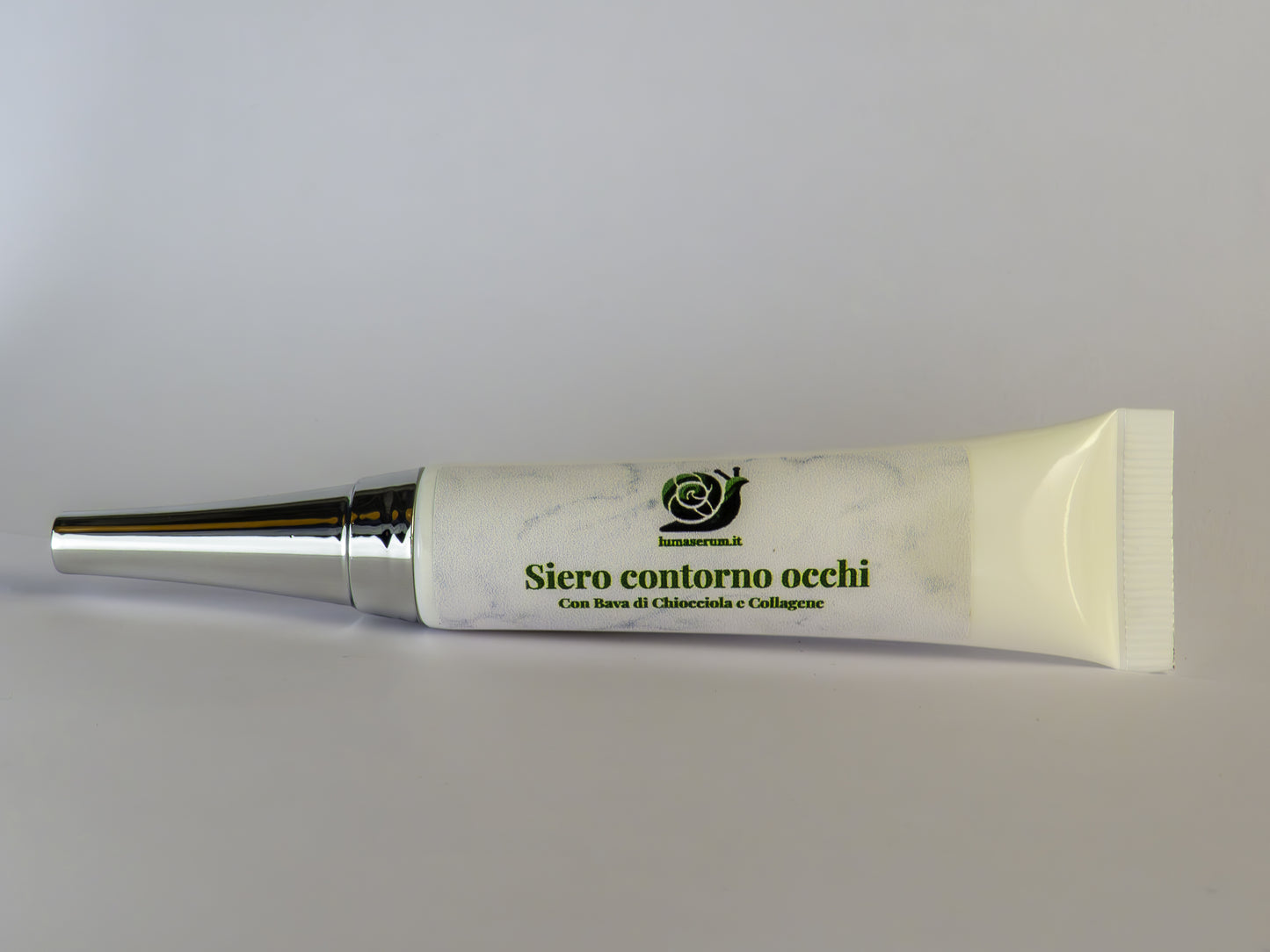 Siero Viso Contorno Occhi con Bava di Lumaca estratta a mano, Acido Ialuronico, Collagene e Aloe Vera